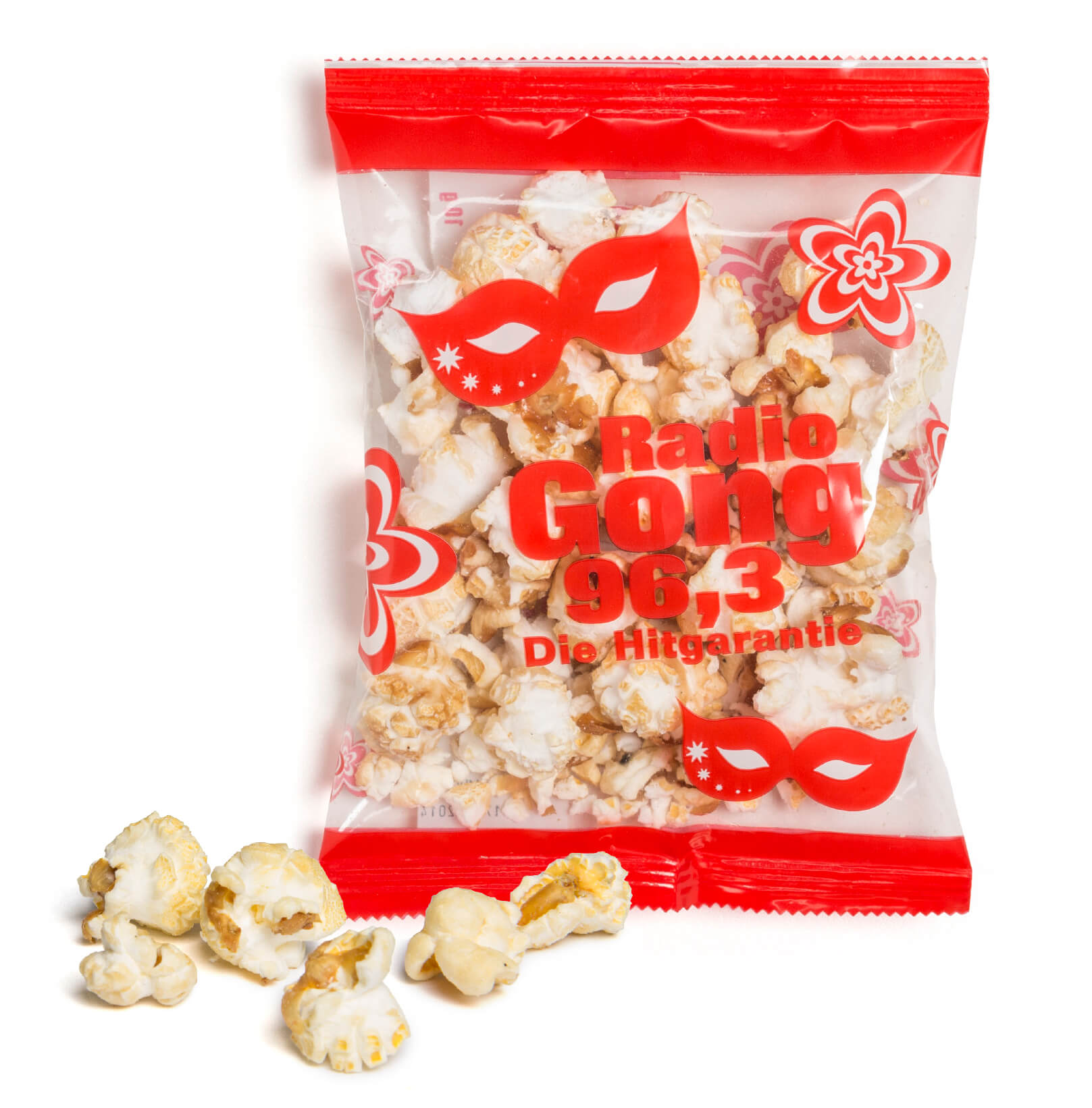 Mit einem Give Away als Werbegeschenk wie Popcorn schenkt man Freude.