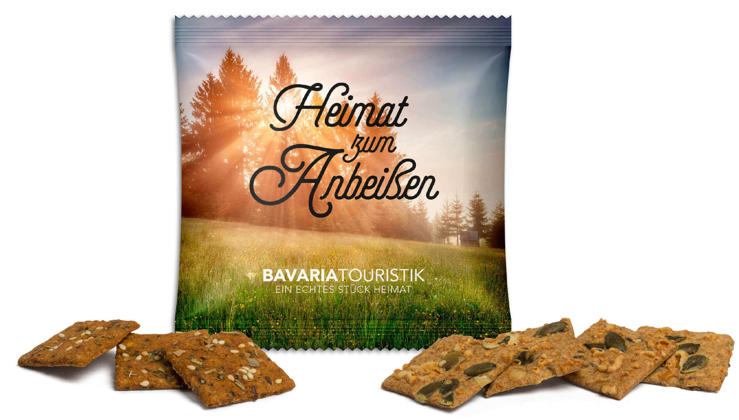 Vollkorn Snack im Werbetütchen Mit einem Give Away als Werbegeschenk wie Vollkorn Snack im Werbetütchen schenkt man Freude.