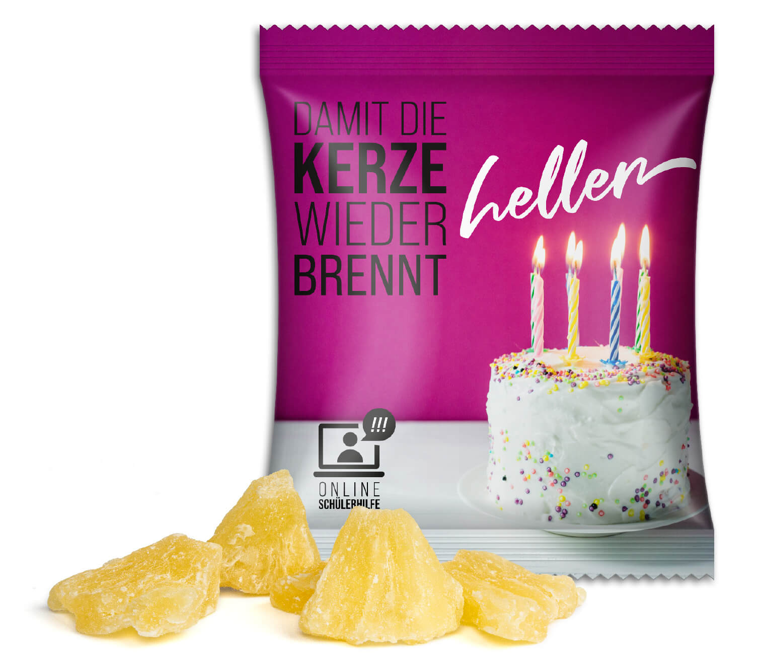 Seeberger Ananasstücke gesüßt Mit einem Give Away als Werbegeschenk wie Seeberger Ananasstücke gesüßt schenkt man Freude.