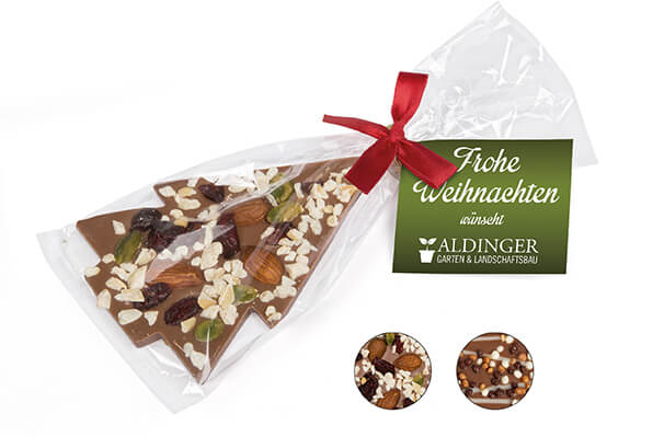Schoko Christmas Tree Mit einem Give Away als Werbegeschenk wie Schoko Christmas Tree schenkt man Freude.