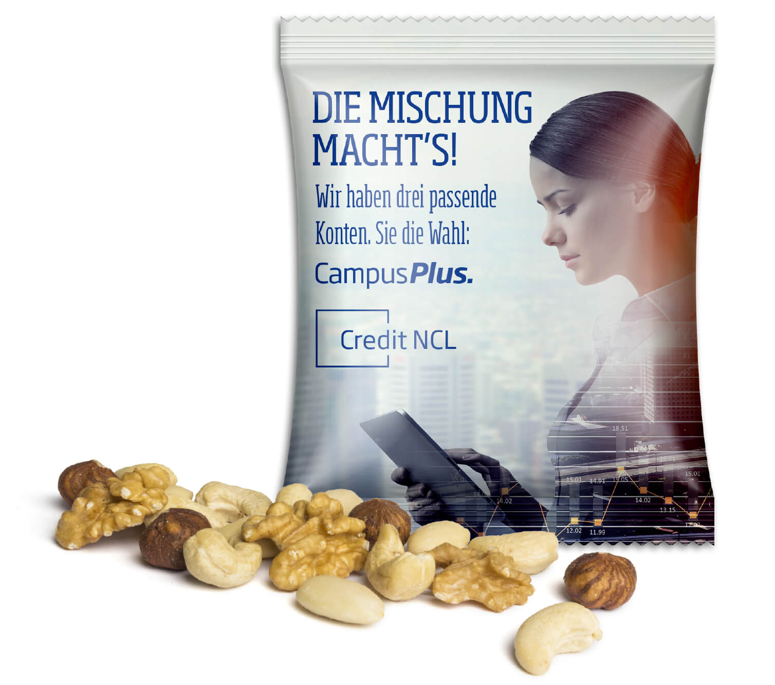 Seeberger Nusskernmischung Mit einem Give Away als Werbegeschenk wie Seeberger Nusskernmischung schenkt man Freude.