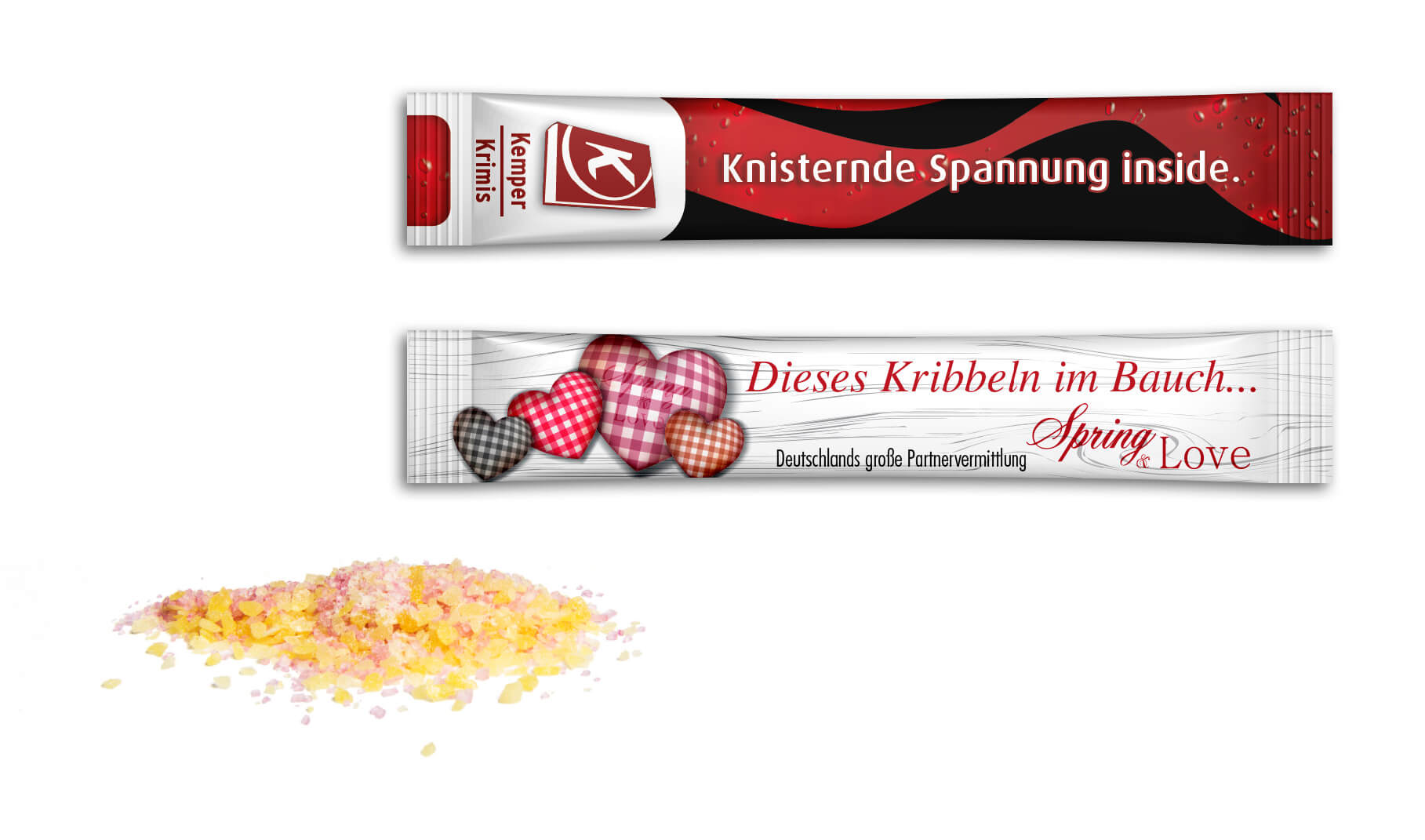 Knisterbrause Mit einem Give Away als Werbegeschenk wie Knisterbrause schenkt man Freude.