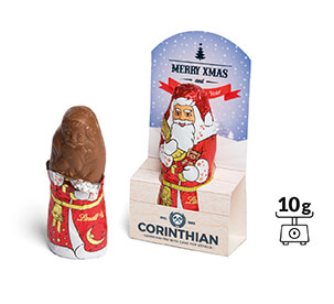 Lindt Schoko Nikolaus (10 g) Mit einem Give Away als Werbegeschenk wie Lindt Schoko Nikolaus (10 g) schenkt man Freude.