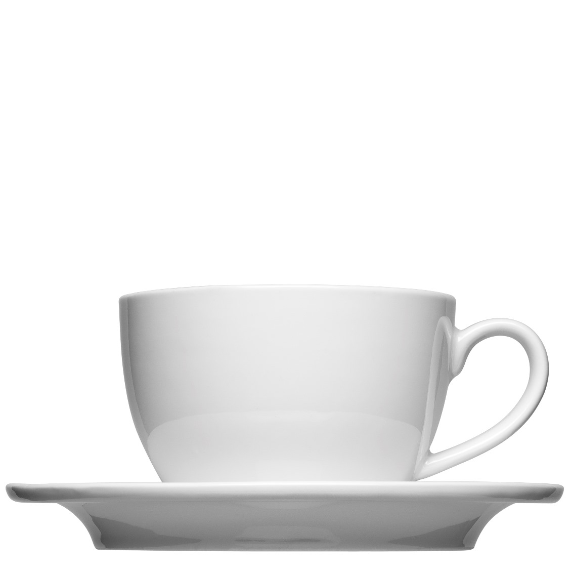 Cappuccinotasse Form 536 zum bedrucken mit einem Logo oder einer Grafik als Werbegeschenk, Werbeartikel oder Werbemittel