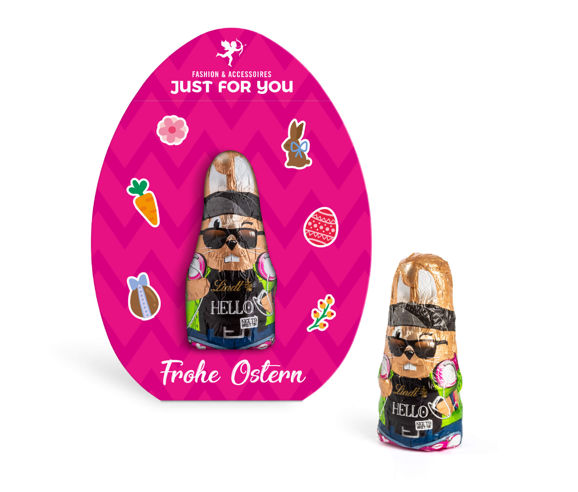 Lindt HELLO Mini Bunny Mit einem Give Away als Werbegeschenk wie Lindt HELLO Mini Bunny schenkt man Freude.