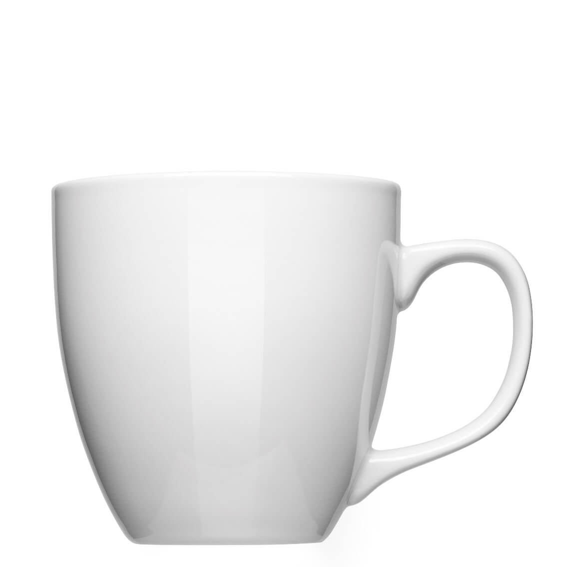 Kaffeebecher Jumbotasse Form 151 Kaffeebecher Jumbotasse Form 151 zum bedrucken mit einem Logo oder einer Grafik als Werbegeschenk, Werbeartikel oder Werbemittel