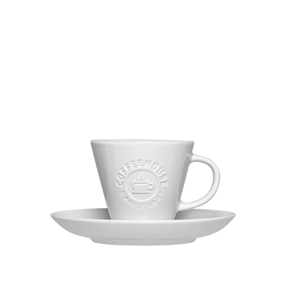 Espresso Doppio Form 542 mit Gravur Espresso Doppio Form 542 zum bedrucken mit einem Logo oder einer Grafik als Werbegeschenk, Werbeartikel oder Werbemittel