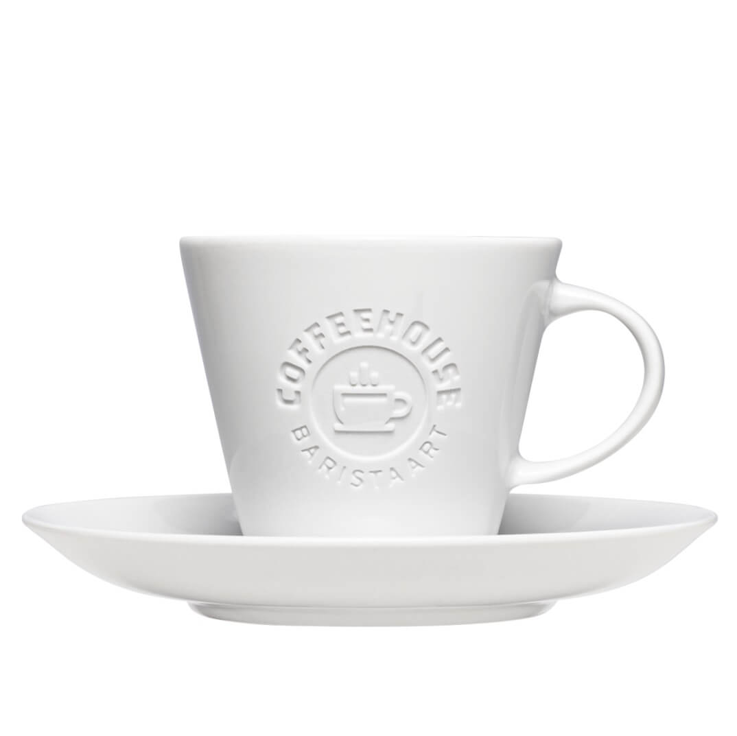 Bürotasse Form 540 mit Gravur Bürotasse Form 540 zum bedrucken mit einem Logo oder einer Grafik als Werbegeschenk, Werbeartikel oder Werbemittel