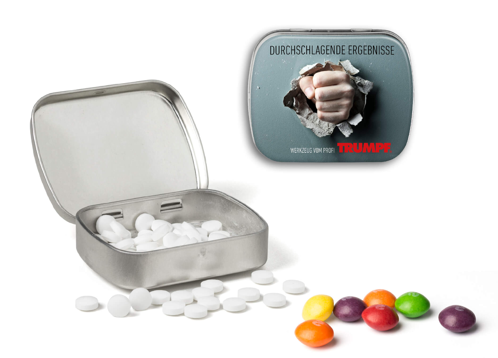 Mini Nostalgiedose mit Vivil Friendship Mit einem Give Away als Werbegeschenk wie Mini Nostalgiedose mit Vivil Friendship schenkt man Freude.