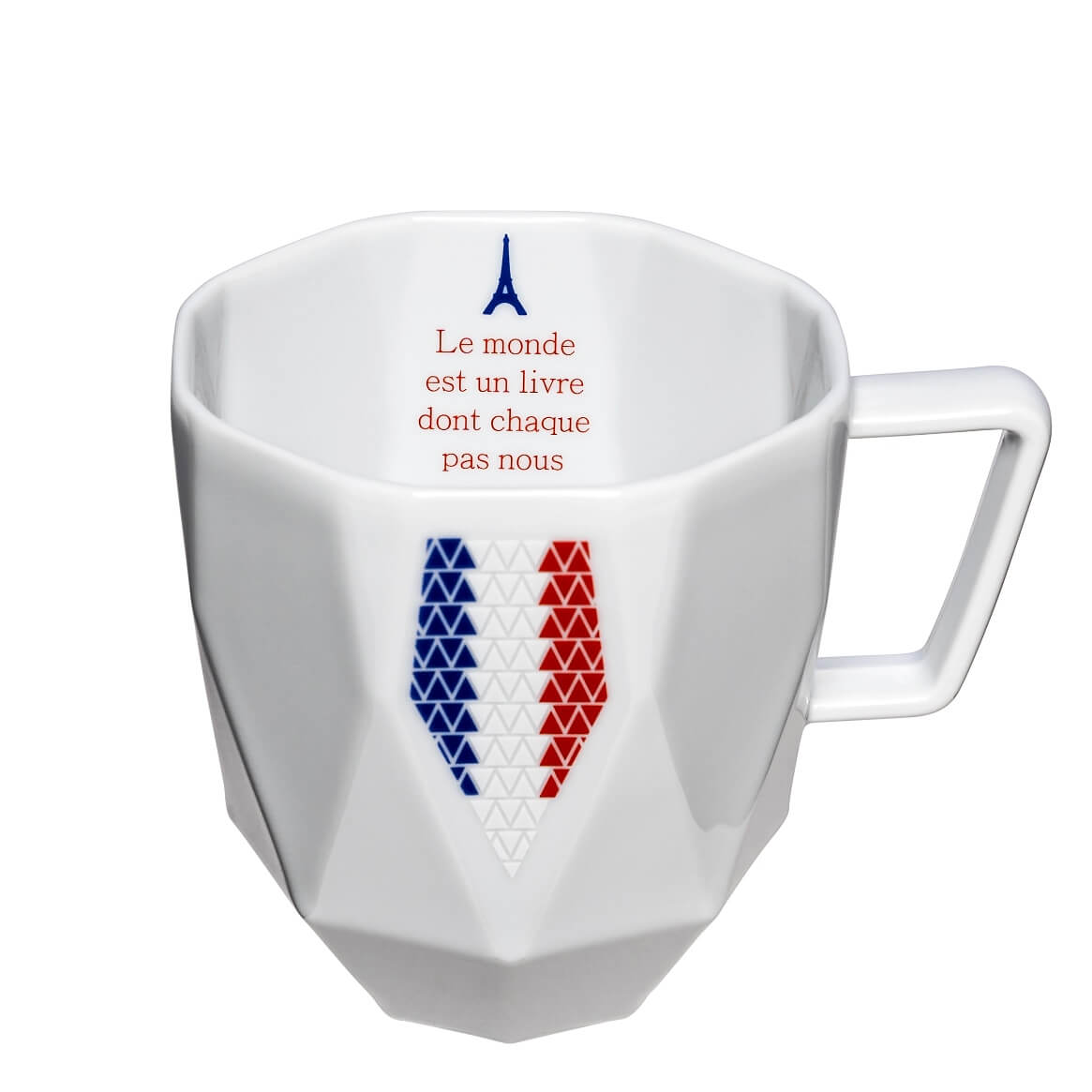 Polygon Tasse Form 200 zum bedrucken mit einem Logo oder einer Grafik als Werbegeschenk, Werbeartikel oder Werbemittel