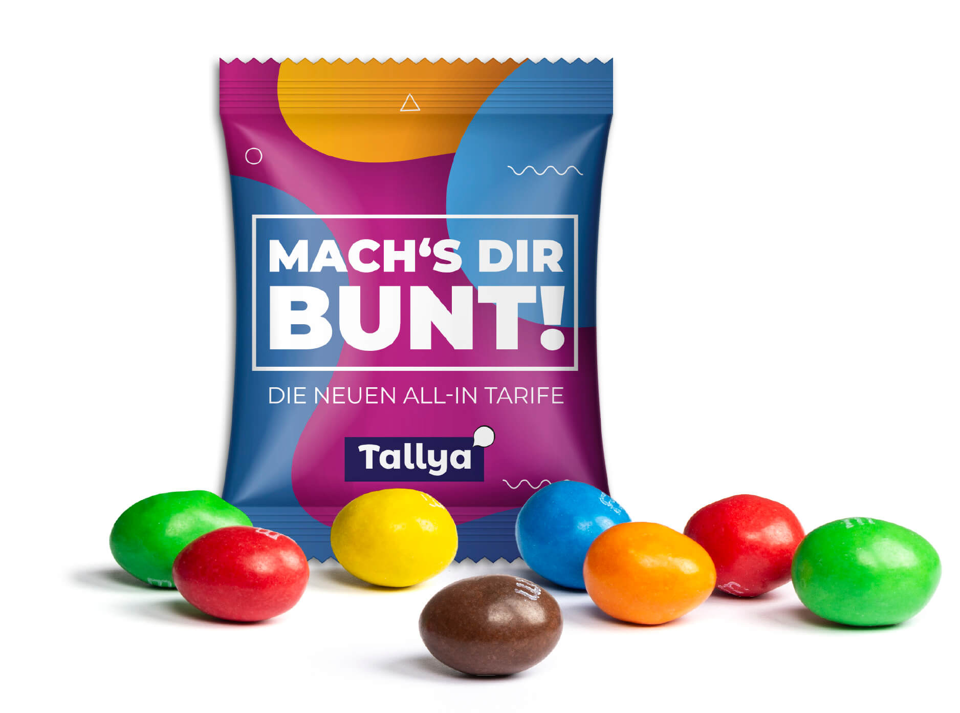 M&M's Peanuts im Werbetütchen Mit einem Give Away als Werbegeschenk wie M&M's Peanuts im Werbetütchen schenkt man Freude.