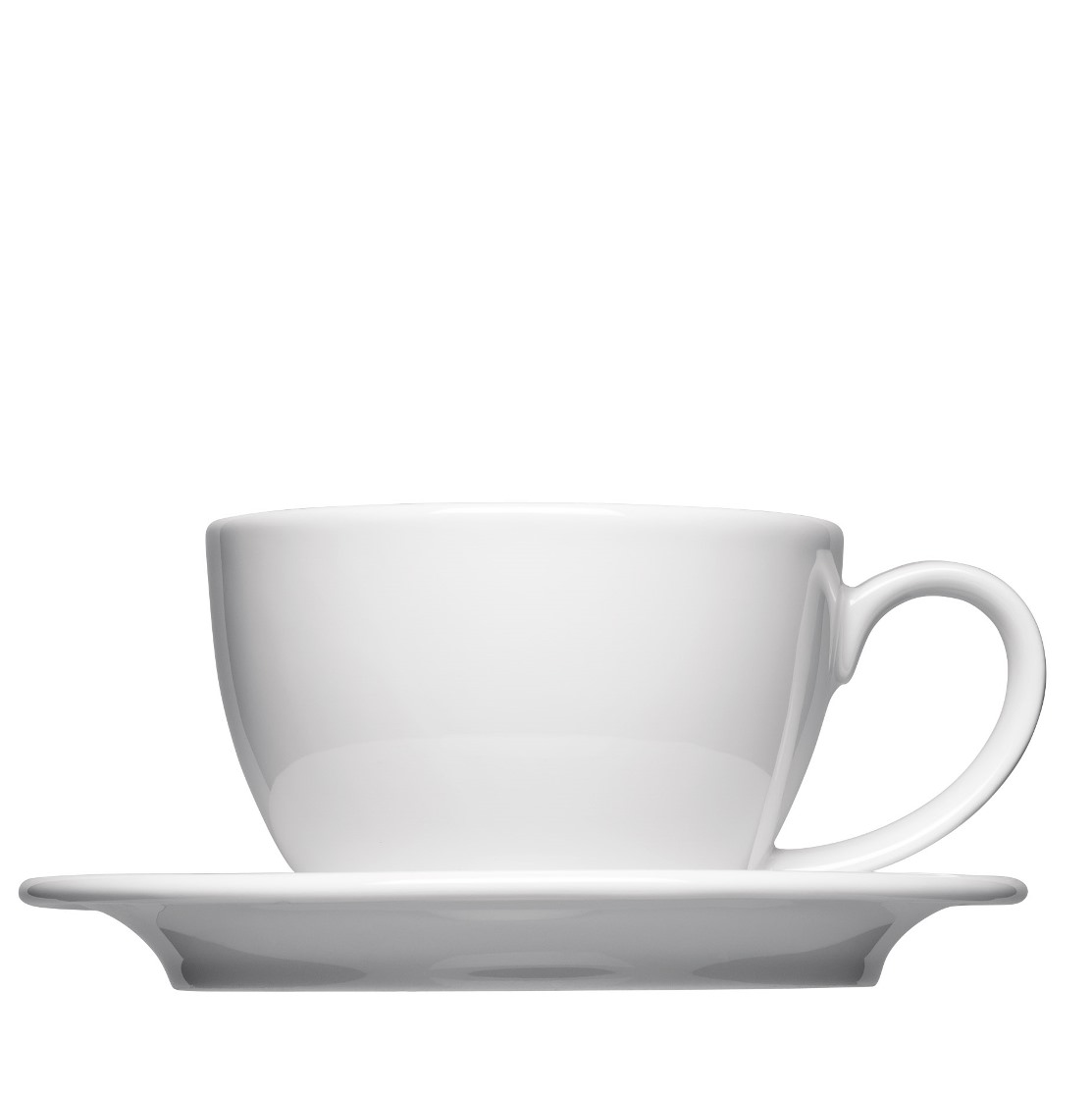Milchkaffeetasse Form 537 Milchkaffeetasse Form 537 zum bedrucken mit einem Logo oder einer Grafik als Werbegeschenk, Werbeartikel oder Werbemittel