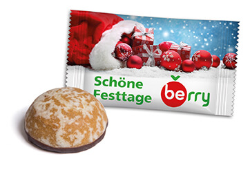 Mini Contessa im Werbetütchen individuell bedruckt Mini Contessa im Werbetütchen individuell bedruckt