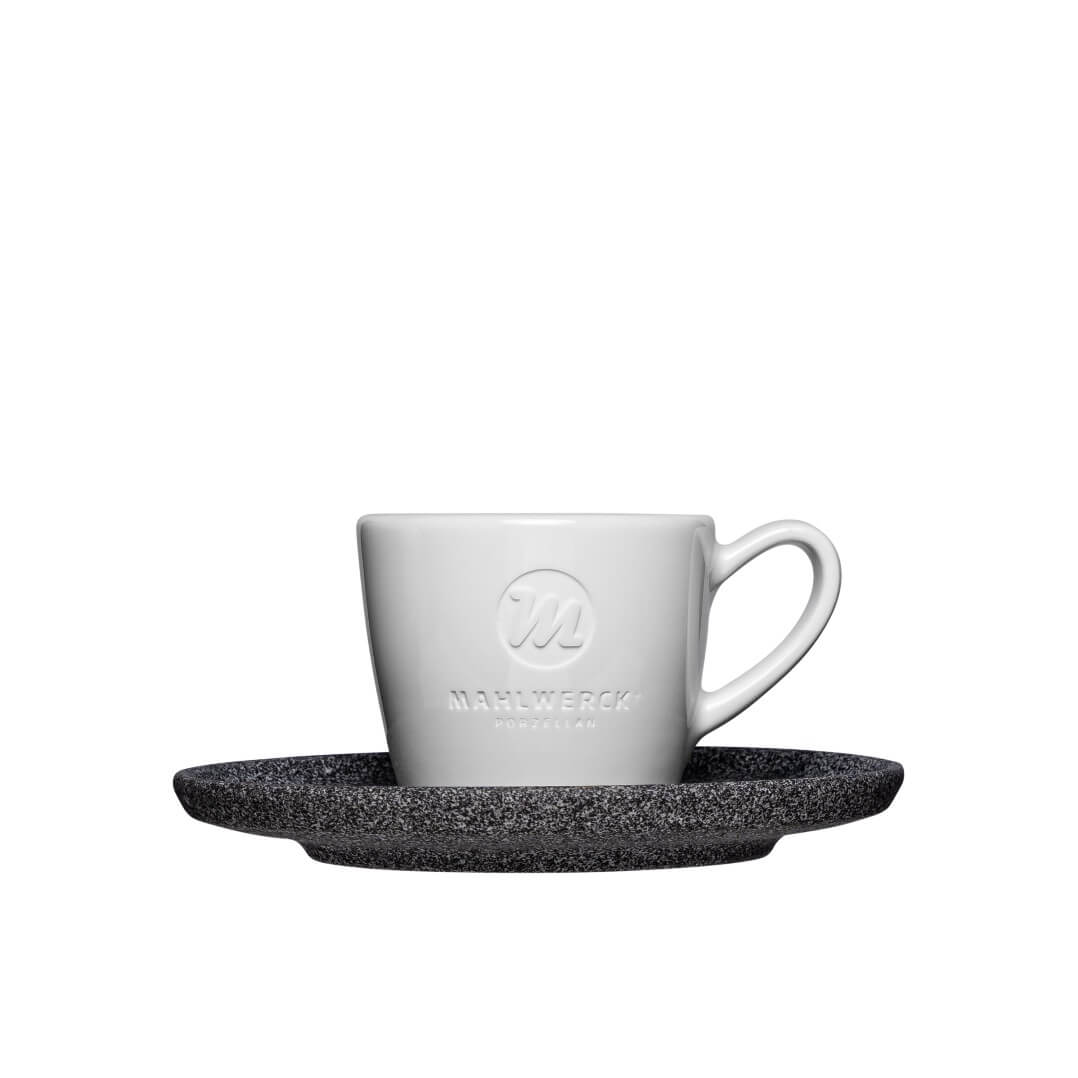 Espressotasse Serie Granit Form 630 zum bedrucken mit einem Logo oder einer Grafik als Werbegeschenk, Werbeartikel oder Werbemittel